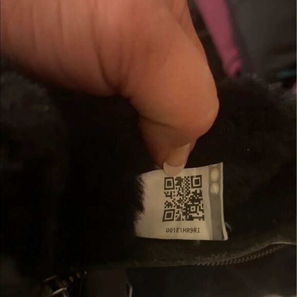 Ugg Australia Blaise short boot/slipper /shoe zip up sherpa sheepskin repaired - Picture 5 of 12